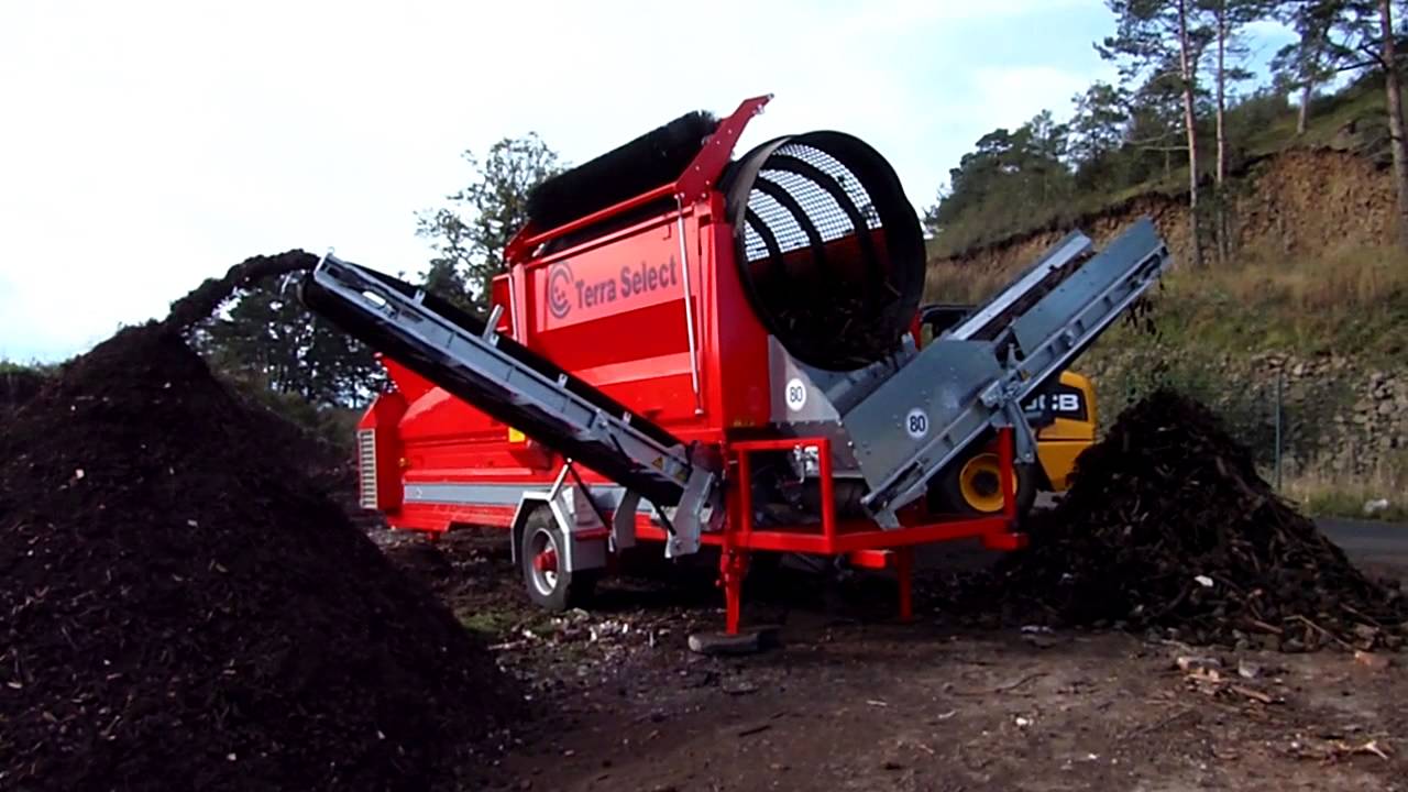 Crible Trommel Tambour Vercom Terra Select T 3 Compost Youtube