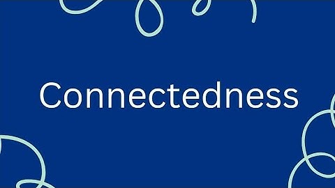 Discrete Mathematics | Connectedness in just 3 mins.....