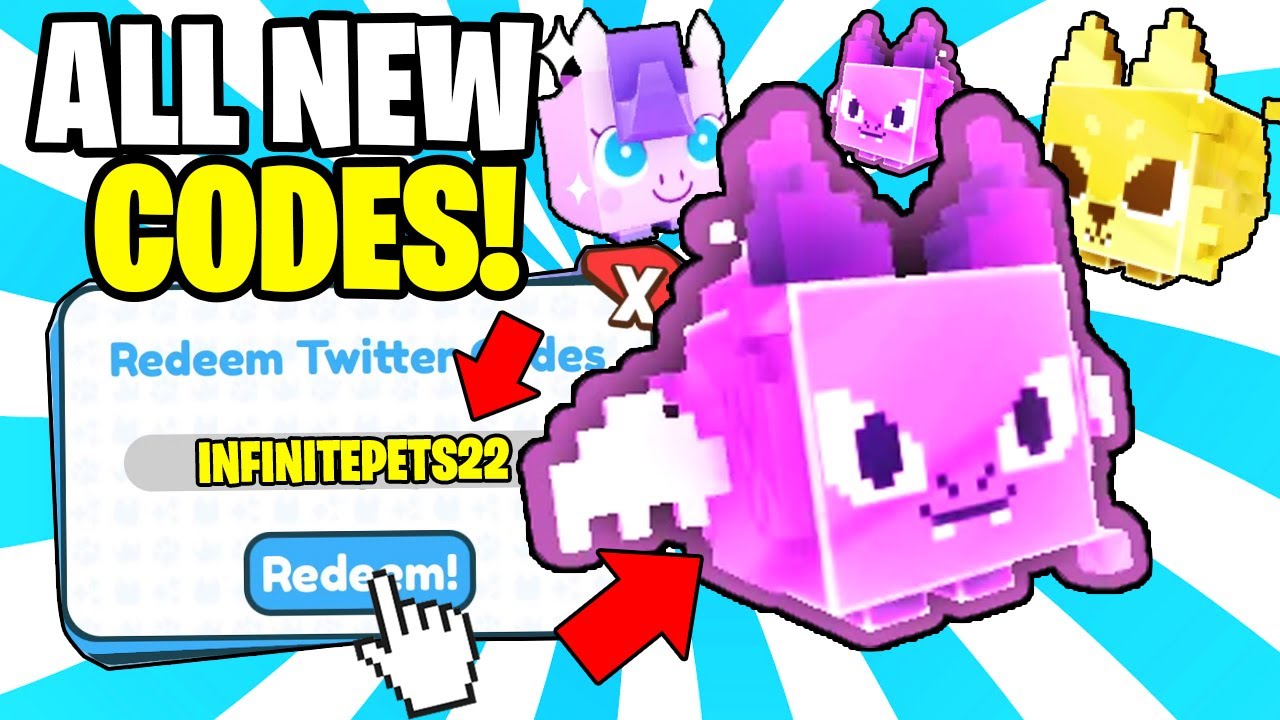 APRIL 2022) ALL *NEW* SECRET EXCLUSIVE HUGE PET CODES In Roblox Pet  Simulator X! 