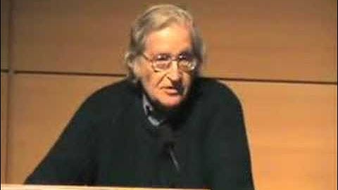 Noam Chomsky on Latin America-Sloan/MIT Latin Conf. 1/4