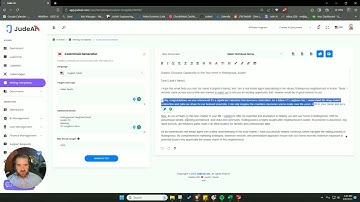 Building a Real Estate Cold Email Template Using Jude AI (ChatGPT 4 & Claude 2)