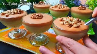 Vous avez du lait Faites ce délicieux dessert sans four‼ ️ quelques ingrédients  RECETTE ASMR