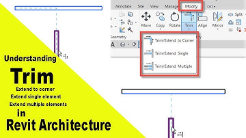 How to Trim/Extend tool in Revit Architecture-Understanding Trim/Extend Tool in Revit Architecture
