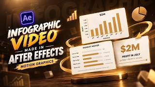 I Created an Infographic Video in After Effects | Motion Graphics