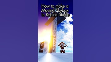 🌫️ How to make a MOVING SKYBOX in Roblox Studio #roblox #robloxfyp #robloxstudio #robloxdev