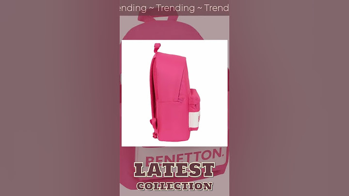 Zaino per Portatile Benetton benetton Fucsia (31 x 41 x 16 cm)