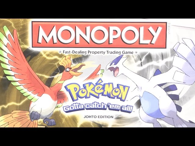 Monopoly Pokemon Gotta catch 'em all! Johto Edition Complete