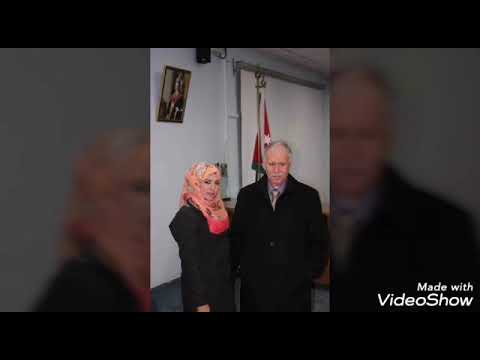 زيارة طلبة لغة عربية تطبيقية للاستاذ الدكتور إبراهيم السعافين