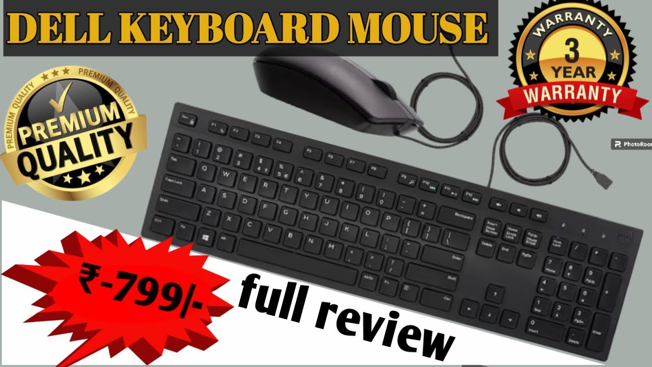 Dell keyboard & mouse best quality & best price 3 year warranty ke sath