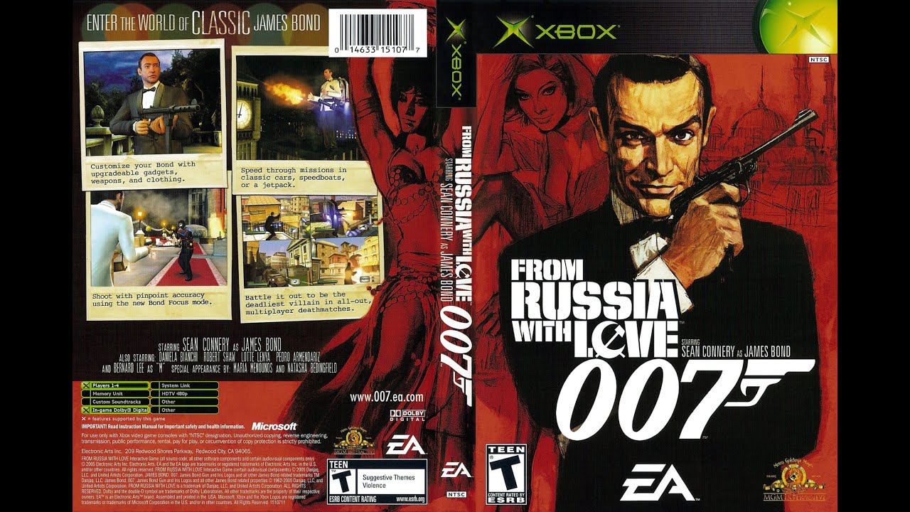 Jogo 007 From Russia With Love PS2 Usado S/encarte - Meu Game Favorito