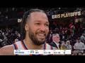 Jalen Brunson on the Knicks being ONE WIN AWAY from the NBA Finals 🔥 | NBA on ESPN