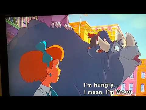 We're Back! A Dinosaur's Story (1993)- Three Dinosaurs meets Cecilia (HD)