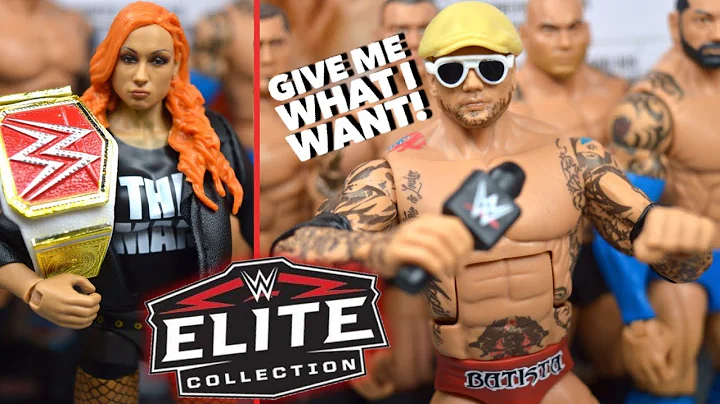 WWE ELITE 72 BATISTA & BECKY LYNCH FIGURE REVIEW!