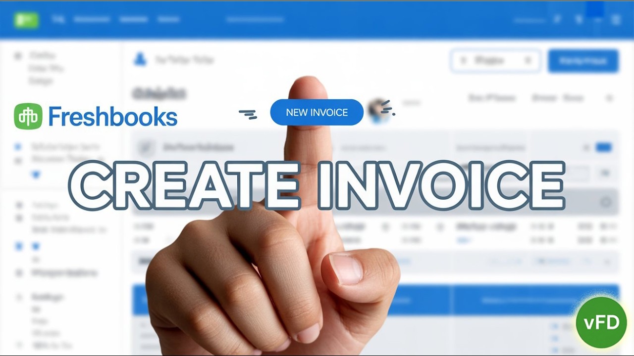 How To Create An Invoice In FreshBooks [Step By Step] - YouTube