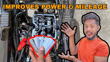 How To Set Tappet Clearance For All Motorcycles!!!! | NS200