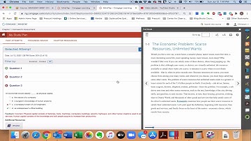 Using Moodle to Access Economics Assessment and graded test/quizzes
