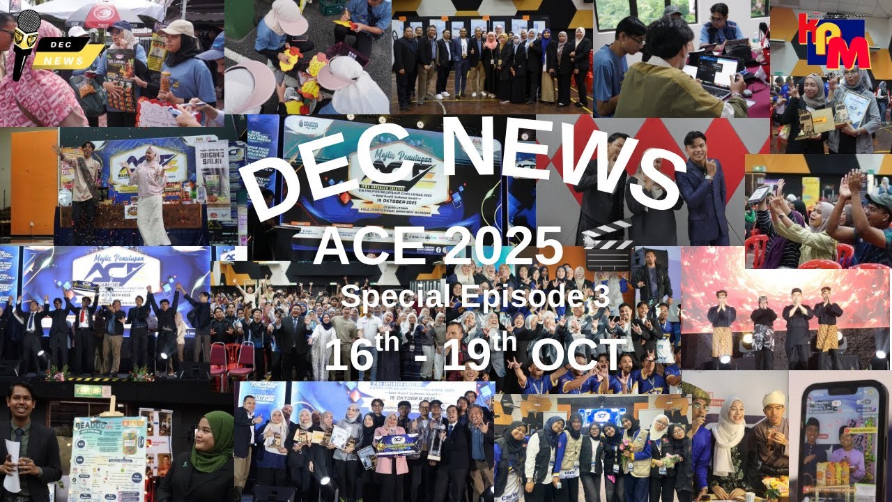 DEC NEWS SPECIAL EPISODE (EP.3): ACE 2025 (16th - 19th OCT)