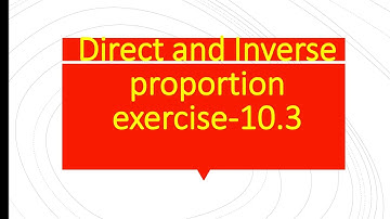 ##8th class ||maths ||Direct and Inverse proportion ||exercise 10.3@maths guru 6th to 10th @