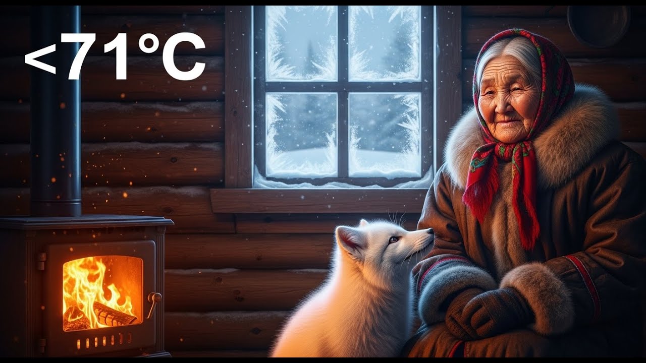 Life at −71°C | Elderly Woman Saves a White Fox Cub