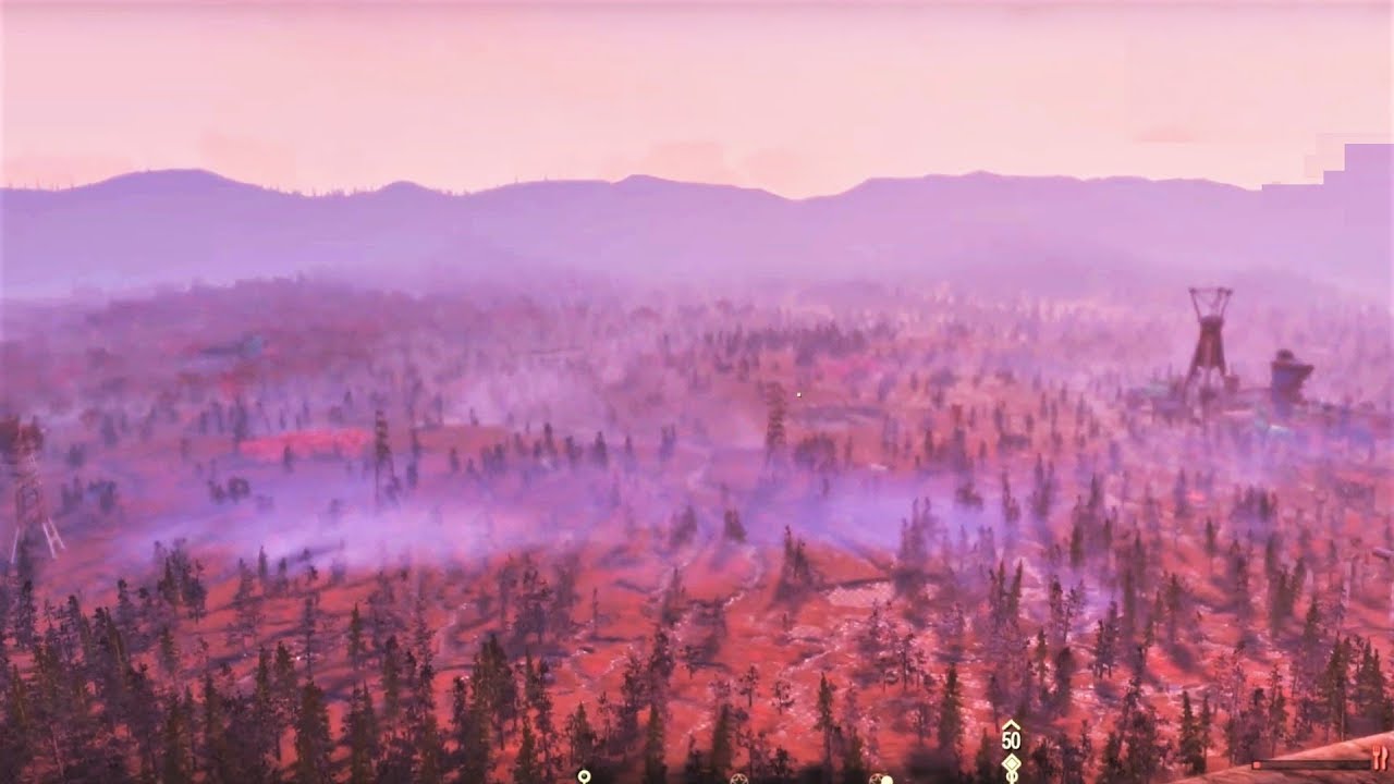HOW BIG IS THE MAP in Fallout 76? Walk Across the Map