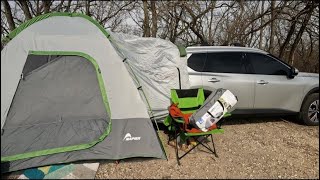 Camping with our 2021 Nissan Rogue & Napier SUV Tent.