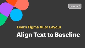 Figma Auto Layout Align Text to Baseline