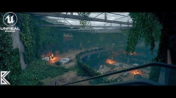 Abandoned Shopping Center Environment With Unreal Engine 5
