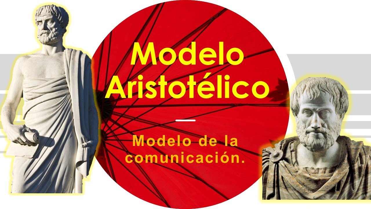Modelo de la comunicación de Aristóteles (representación gráfica
