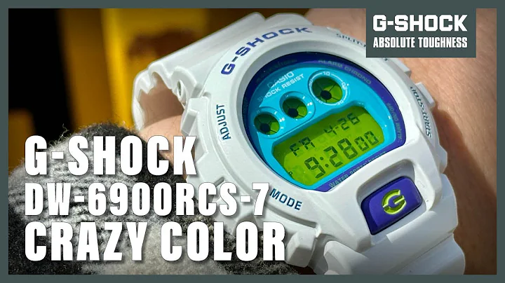 Unboxing The Casio G-Shock DW-6900RCS-7ER Crazy Color