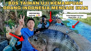 Jadi Tontonan Unjuk Skill Ketapel Ikan Di Depan Mantan Bos Taiwan