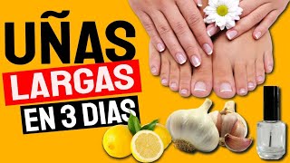 Como Hacer Que Las Uñas Crezcan En 3 Días  Esmalte De Ajo Para Crecer Las Uñas