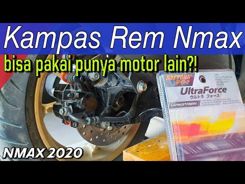 Cara Ganti Kampas Rem Belakang Nmax || Persamaan kampas rem yamaha nmax 2020