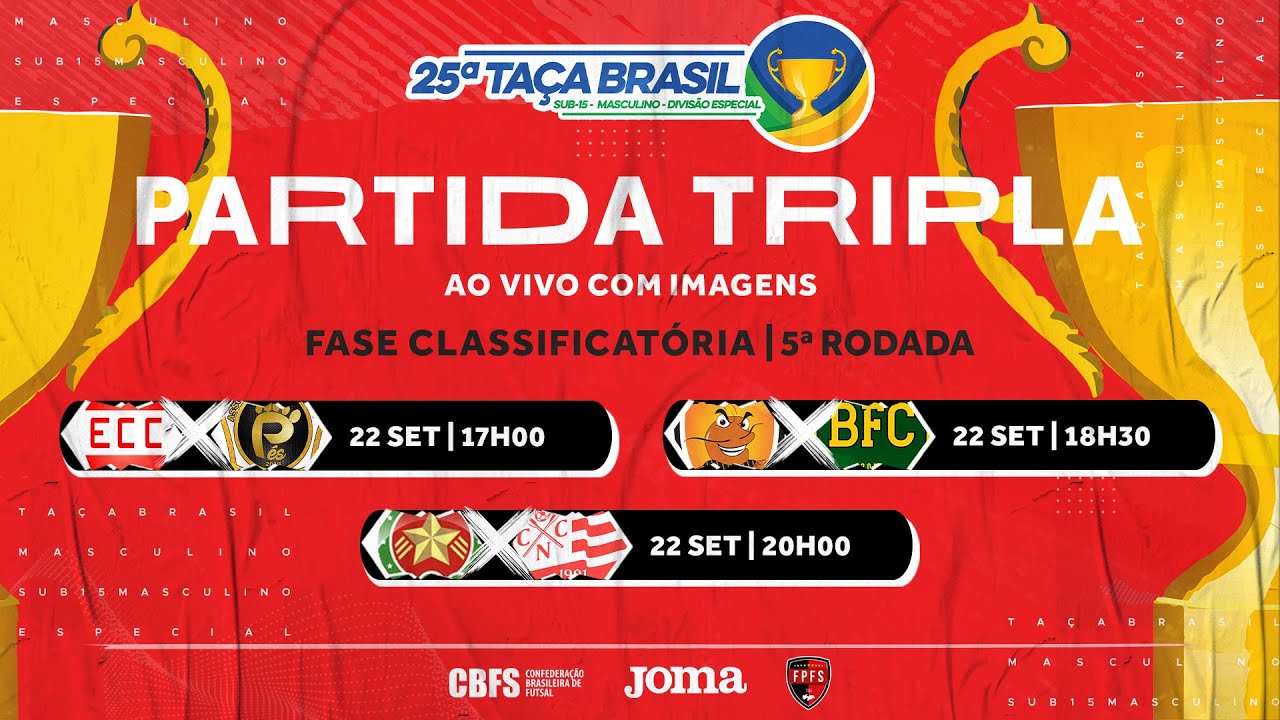 Jogos de hoje - Brasileirão - 5ª rodada - Confederação Brasileira de Futebol