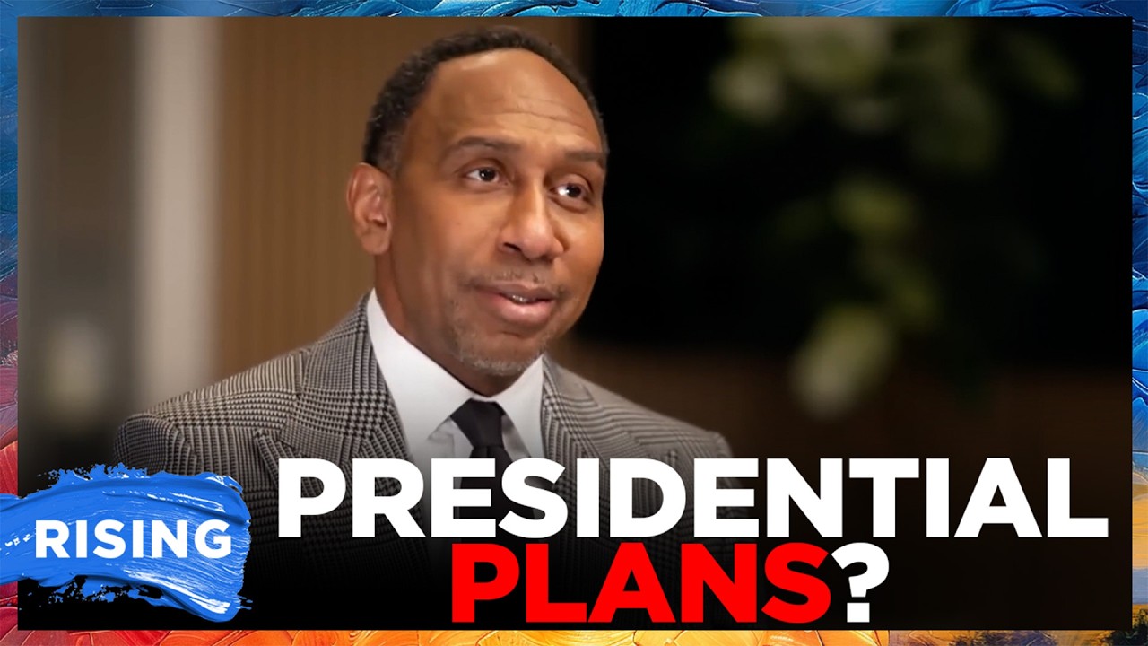 Stephen A. Smith HINTS At WH BID; Vows MORE Police, SECURE Border | RISING