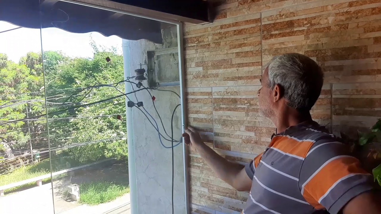 fechamento de área,Vidro verde 8mm temperado