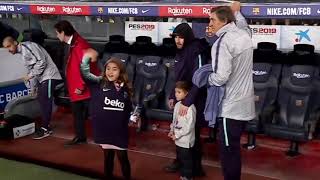 Barcelona Star Players Messi, Suárez, Pique, Coutinho Moments With Their Kids & On Field