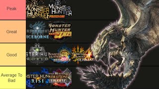 Monster Hunter Games Ranked (Tier Style!) screenshot 2