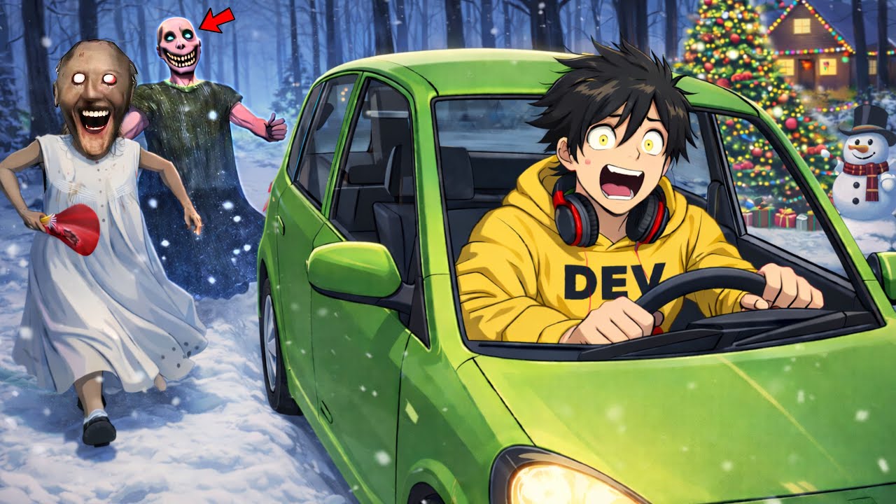 Anzu Senpai Plays Granny Remake 😱| INSANE CAR ESCAPE