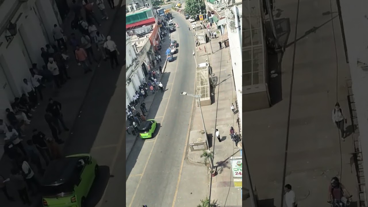 Mg Comet EV Car shooting in Connaught place 😳