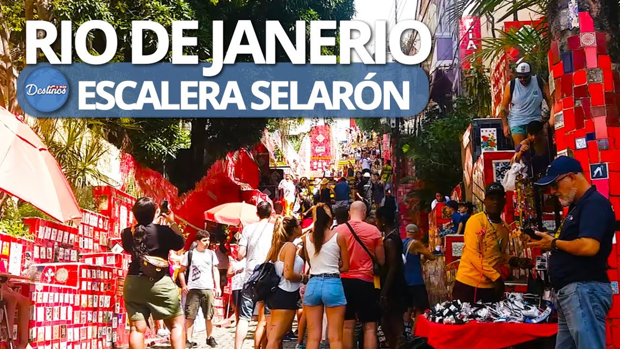 ESCALERA DE SELARÓN, PASEO EN RIO DE JANEIRO. QUE ES Y COMO LLEGAR # ...
