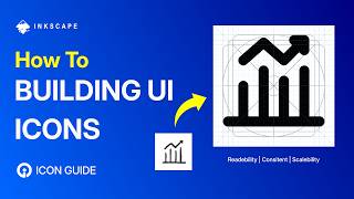 How To Create Analytics UI Icon in Inkscape | Clean Vector Workflow