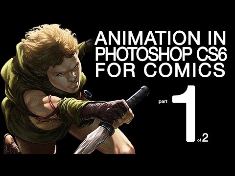 Comic book animation - Photoshop tutorial