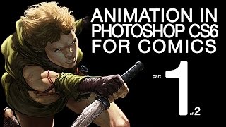 Звездные войны Comic book animation Photoshop tutorial