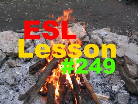 ESL Self-Study Lesson - roast, build, melt - English Lesson 249