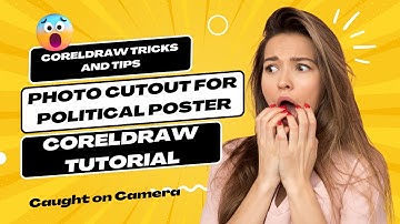CorelDraw tricks and tips|Photo Cutout for Political poster || CorelDraw tutorial || CorelDraw