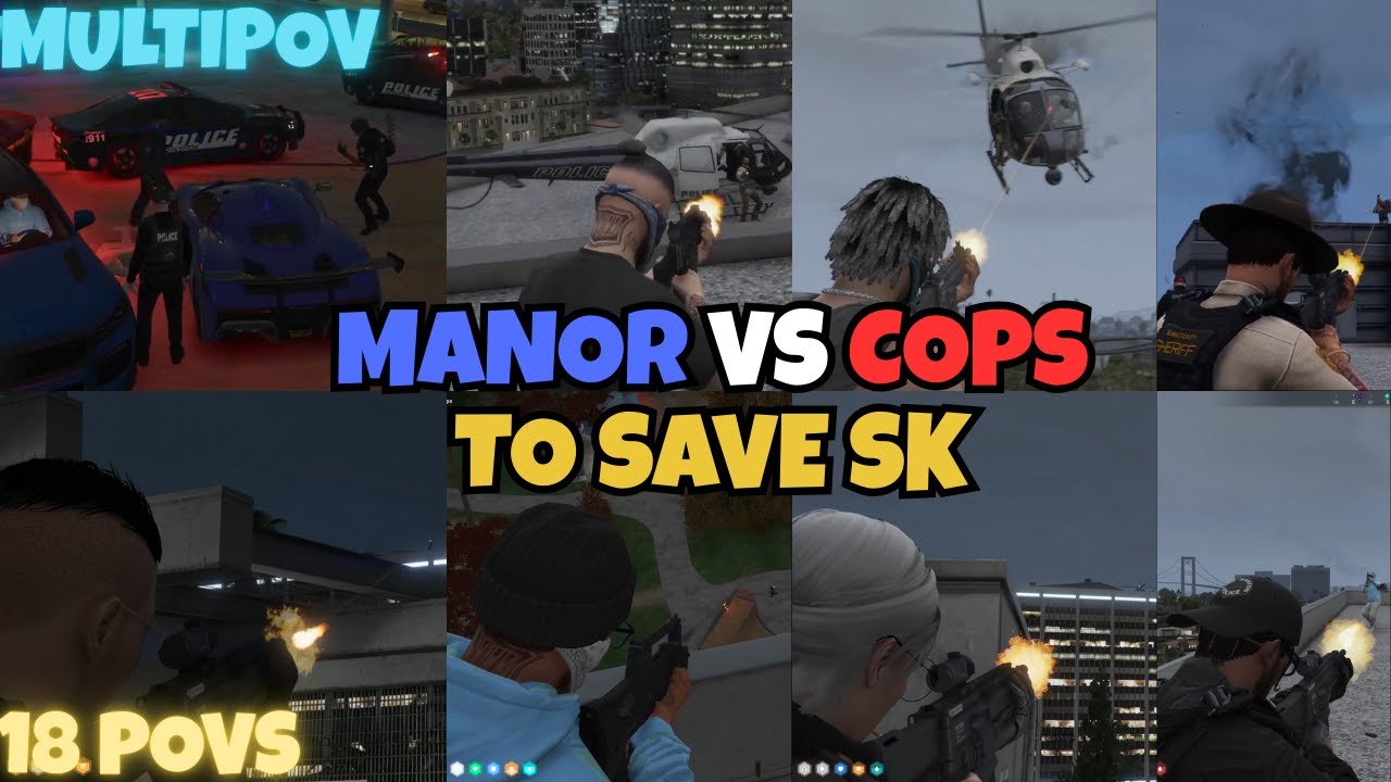 Manor Get in a PD Shootout To Save SK After A 2 Hour Long Situation ...