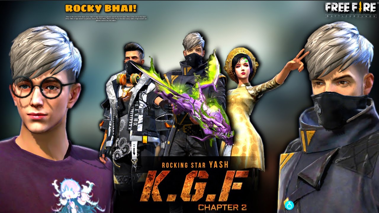 KGF SEASON 1 | Rocky bhai chapter 1 short movie kgf ff story | salaam rocky bhai | free fire story