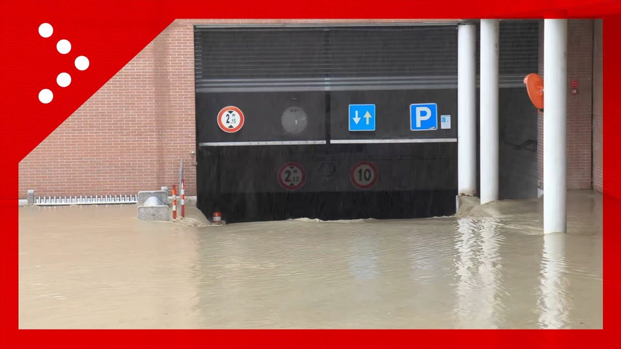 Cesena, straripa il Savio: le immagini dall'alto