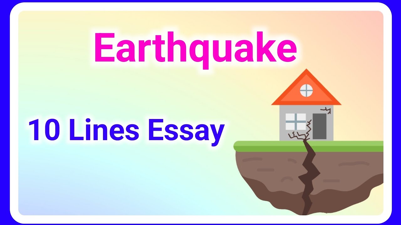 earthquake essay