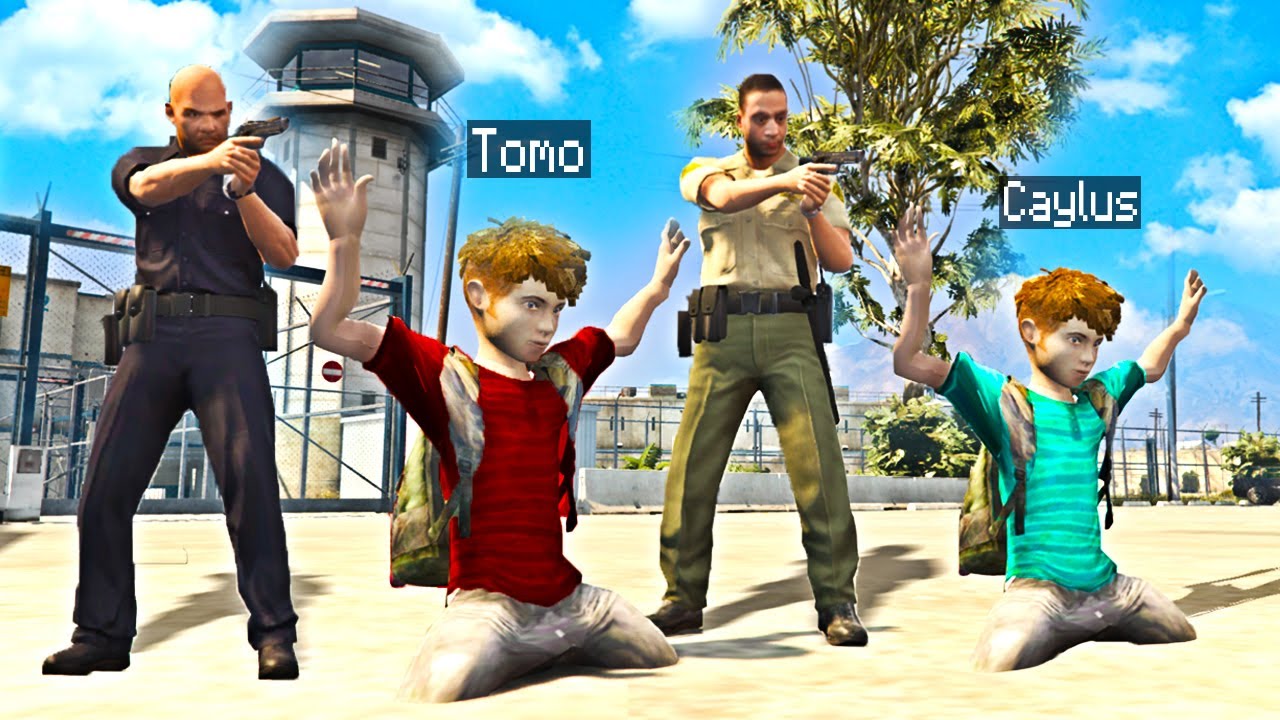 Going To PRISON As A CHILD In GTA 5 RP!